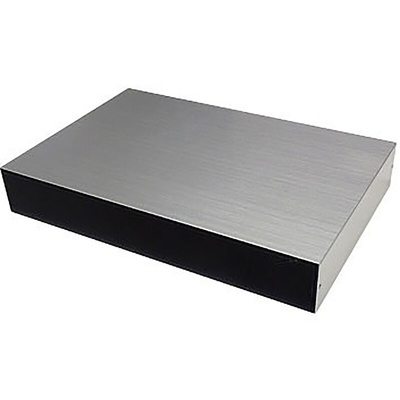 Takachi Electric Industrial YM Black Aluminium Project Box, 400 x 250 x 55mm