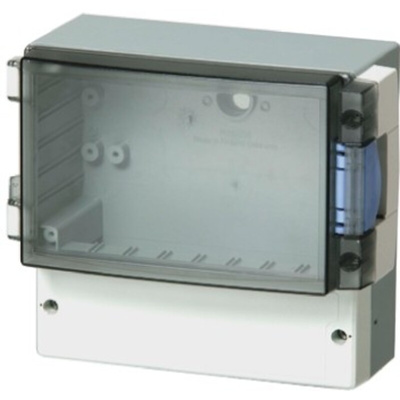 Fibox CARDMASTER Grey, Polycarbonate Enclosure, 188 x 160 x 106mm