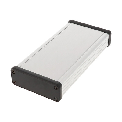 Hammond 1455 Clear Anodised Aluminium Enclosure, 160 x 78 x 27mm