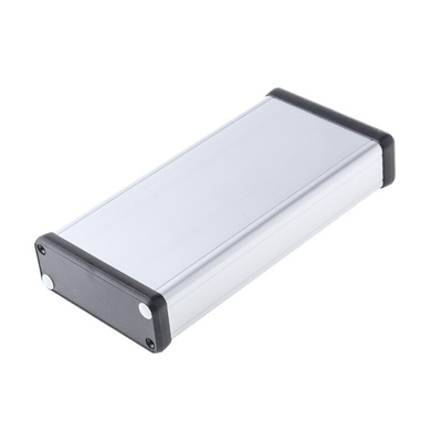 Hammond 1455 Clear Anodised Aluminium Enclosure, 160 x 78 x 27mm