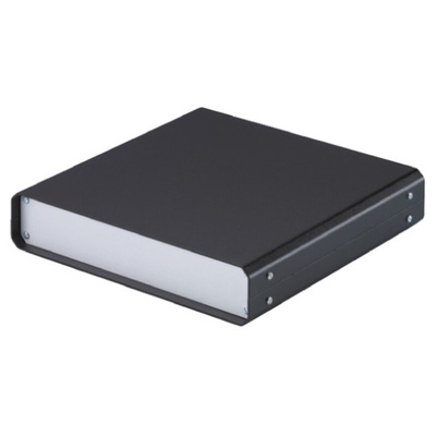 METCASE Unicase Black Aluminium Instrument Case, 250 x 250 x 50mm