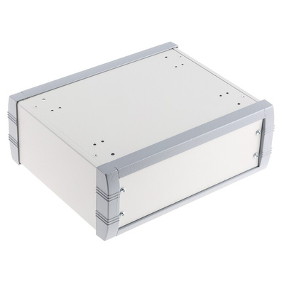 METCASE Unimet-Plus Grey Aluminium Instrument Case, 231.62 x 193.28 x 85.7mm