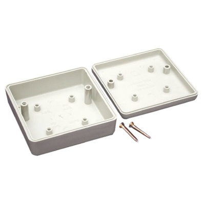 Hammond 1593 Grey ABS Enclosure, 66 x 66 x 28mm