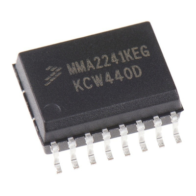 MMA2241KEG NXP, Accelerometer, I2C, 16-Pin SOIC