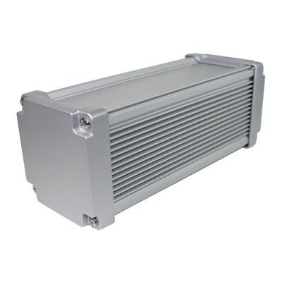 Takachi Electric Industrial AWN Silver Aluminium Heat Sink Case, 220 x 86.3 x 86.3mm