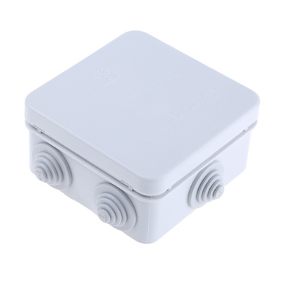 Spelsberg HP Series Grey Polypropylene Junction Box, IP55, 85 x 85 x 42mm