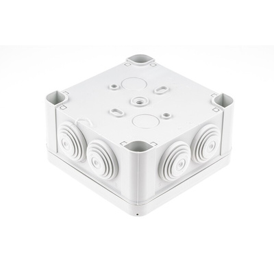 Schneider Electric Mureva Series Grey Polypropylene Junction Box, IP55