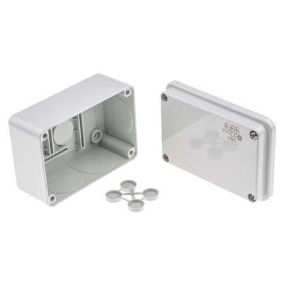 ABB Grey Thermoplastic Junction Box, IP65, 105 x 70 x 50mm