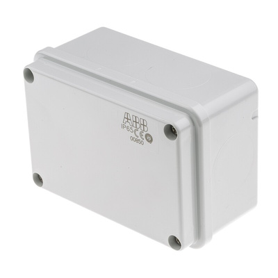 ABB Grey Thermoplastic Junction Box, IP65, 105 x 70 x 50mm