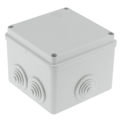 ABB Grey Thermoplastic Junction Box, IP55, 80 x 100 x 100mm