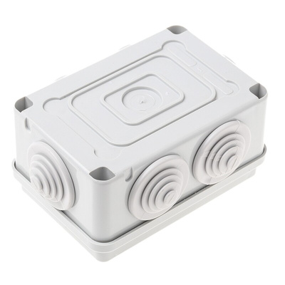 ABB Grey Thermoplastic Junction Box, IP55, 50 x 105 x 70mm