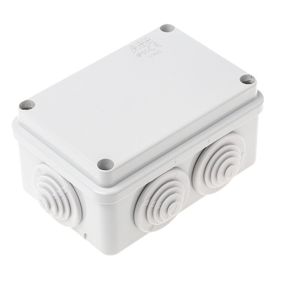 ABB Grey Thermoplastic Junction Box, IP55, 50 x 105 x 70mm