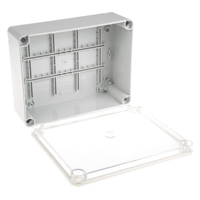 ABB Grey Thermoplastic Junction Box, IP65, 220 x 170 x 80mm