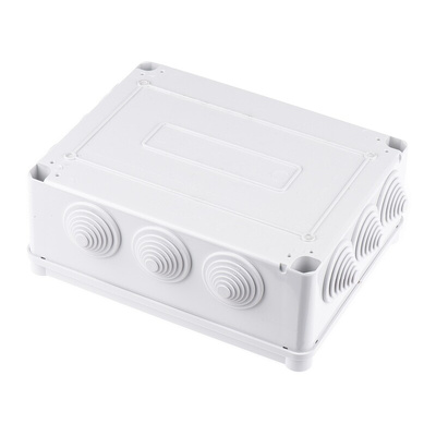 ABB Grey Thermoplastic Junction Box, IP55, 80 x 220 x 170mm