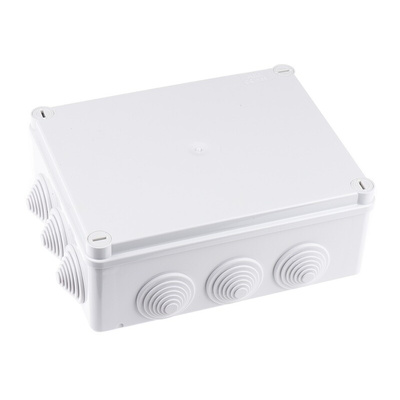 ABB Grey Thermoplastic Junction Box, IP55, 80 x 220 x 170mm