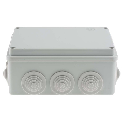 ABB Grey Thermoplastic Junction Box, IP55, 153 x 110 x 66mm