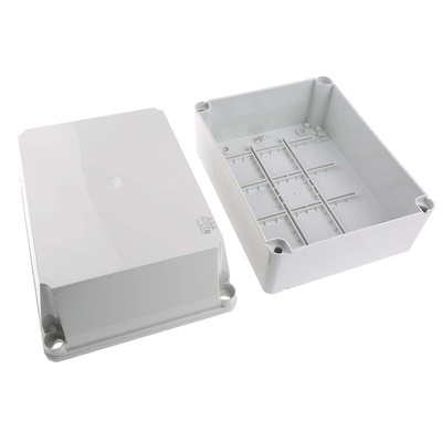 ABB Grey Thermoplastic Junction Box, IP65, 220 x 170 x 150mm