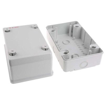 ABB White Polycarbonate Junction Box, IP65, 140 x 140 x 220mm