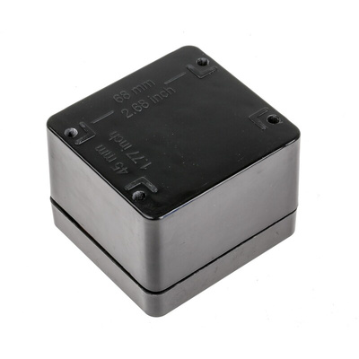 RS PRO Black Junction Box, IP66, ATEX, IECEx, 80 x 75 x 55mm