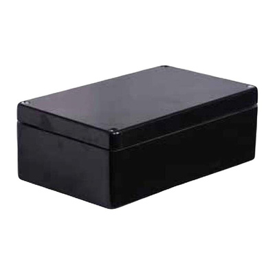 RS PRO Black Junction Box, IP66, ATEX, IECEx, 160 x 75 x 55mm
