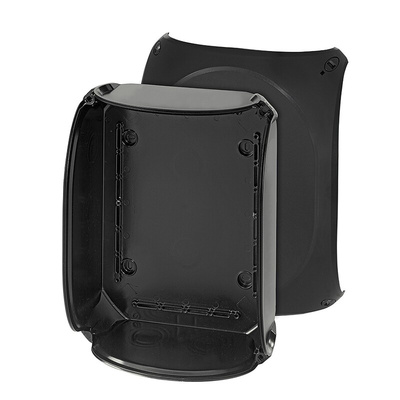 HENSEL Black Polycarbonate Junction Box, IP66, IP67, 225 x 122 x 295mm