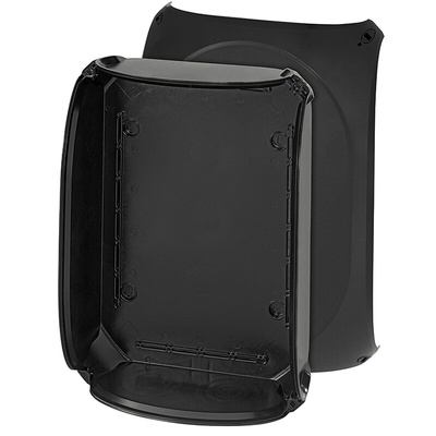 HENSEL Black Polycarbonate Junction Box, IP66, IP67, 255 x 122 x 355mm