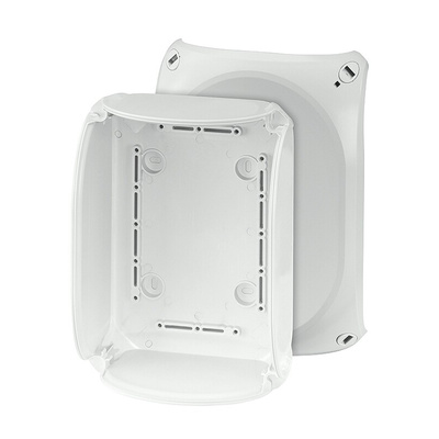 HENSEL Grey Polycarbonate Junction Box, IP66, IP67, 155 x 92 x 210mm