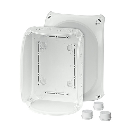 HENSEL Grey Polycarbonate Junction Box, IP55, IP66, 155 x 92 x 210mm