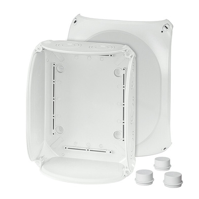 HENSEL Grey Polycarbonate Junction Box, IP55, IP66, 205 x 112 x 255mm