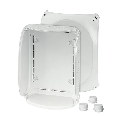 HENSEL Grey Polycarbonate Junction Box, IP55, IP66, 225 x 122 x 295mm