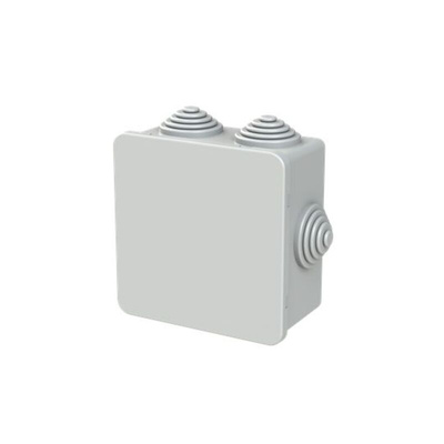 ABB Grey Thermoplastic Junction Box, IP44, 80 x 80 x 40mm