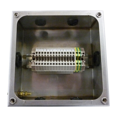 CE-TEK ACEX Series Junction Box, IP66, 14 Terminals, ATEX, 190 x 100 x 190mm