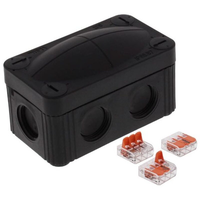 WISKA Polypropylene Junction Box, IP66, IP67, 85 x 49 x 51mm