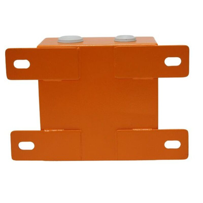 RS PRO Orange Steel Junction Box, IP65, 150 x 150 x 100mm