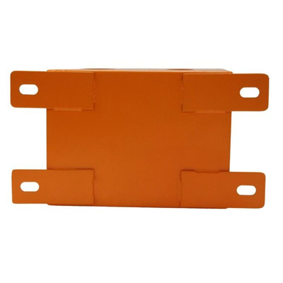 RS PRO Orange Steel Junction Box, IP65, 350 x 250 x 105mm