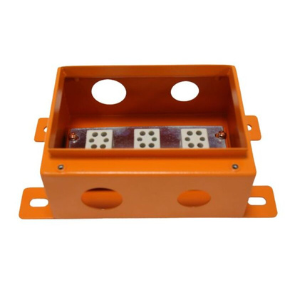 RS PRO Orange Steel Junction Box, IP65, 350 x 250 x 105mm