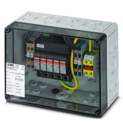 Phoenix Contact Polycarbonate Junction Box, IP65, 111 x 245 x 180mm
