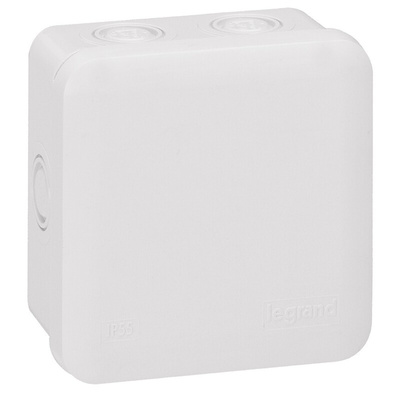 Legrand Plastic Junction Box, IP55, 94 x 94 x45mm