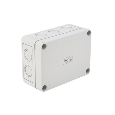 Spelsberg TK PC Series Grey Polycarbonate Junction Box, IP66, 130 x 94 x 57mm