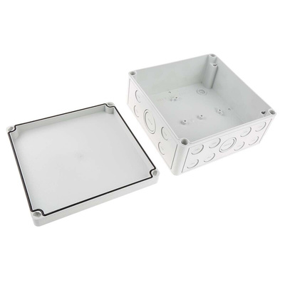 Spelsberg TK PC Series Grey Polycarbonate Junction Box, IP66, 182 x180 x 90mm