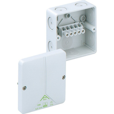 Gunther Spelsberg Polystyrene Junction Box, IP65, 93 x 93 x 55mm