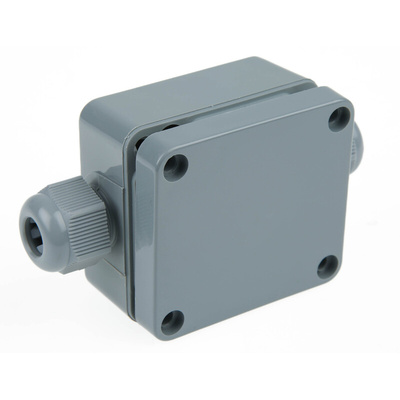 Bopla Euromas Polymas Series Polyamide Junction Box, IP65, 0, - Terminals, 58 x 64 x 34mm
