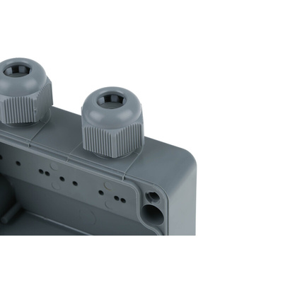 Bopla Euromas Polymas Series Polyamide Junction Box, IP65, 0, - Terminals, 98 x 64 x 34mm