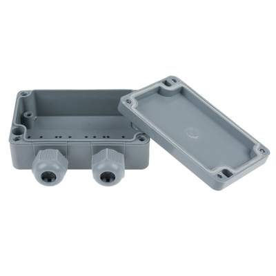 Bopla Euromas Polymas Series Polyamide Junction Box, IP65, 0, - Terminals, 98 x 64 x 34mm