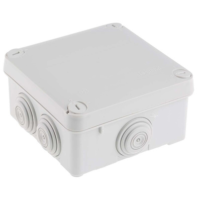 Legrand Plexo Series Grey Junction Box, IP55, 105 x 105 x 55mm