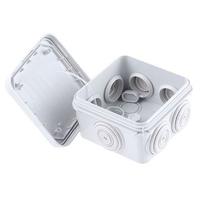 Legrand Plexo Series Grey Junction Box, IP55, 65 x 65 x 40mm