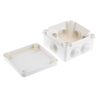 Legrand Plexo Series Grey Plastic Junction Box, IP55, 105 x 105 x 55mm