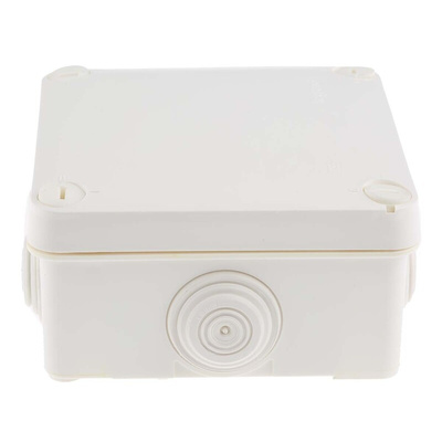 Legrand Plexo Series Grey Plastic Junction Box, IP55, 105 x 105 x 55mm