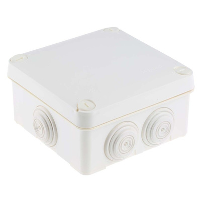 Legrand Plexo Series Grey Plastic Junction Box, IP55, 105 x 105 x 55mm