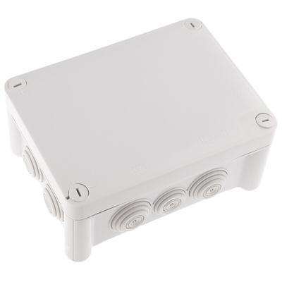 Legrand Plexo Series Grey Plastic Junction Box, IP55, 74 x 110 x 155mm